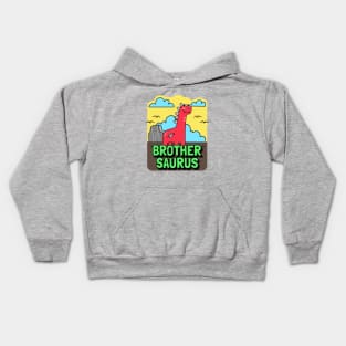 Brother Saurus | Cute Brother Kids Hoodie